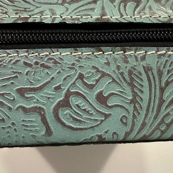 Handmade Leather Jewelry Case NWT - Picture 2 of 5